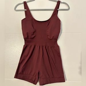Free People FP Movement Good Karma Runsie Romper Onesie NWOT